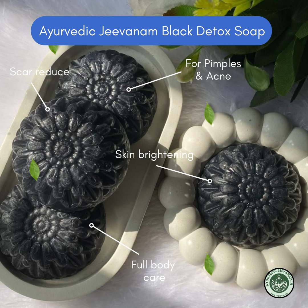 Regular Soap vs Ayurvedic Jeevanam Black Detox Soap?