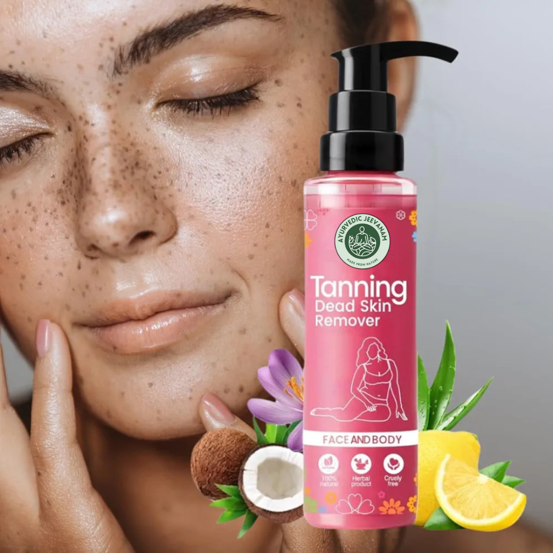 Ayurvedic Jeevanam Dead Skin & Tan Removal Rose Body Wash For Men and Women