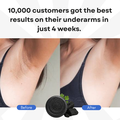 Ayurvedic Jeevanam Black Detox Charcoal Soap for Face & Body (Get 1 Free Red Wine Soap)